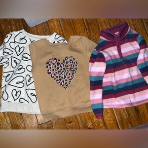 Toddler girls swatshirts